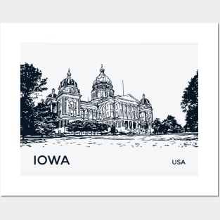 Iowa State USA Posters and Art